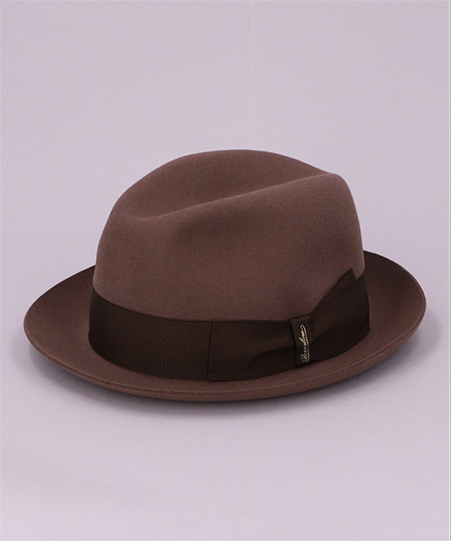ALESSANDRIA SHORT BRIM 390131 BROWN x BROWN 59